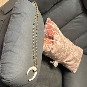 Kendra Scott Gold Crescent Necklace